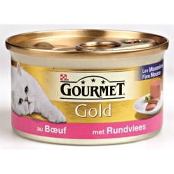 Gourmet Gold Fijne Mousse Rund 85 GR (24 stuks)
