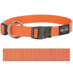 Rogz For Dogs Fanbelt Halsband Oranje 20 MMX34-56 CM