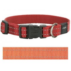 Rogz For Dogs Snake Halsband Oranje 16 MMX26-40 CM