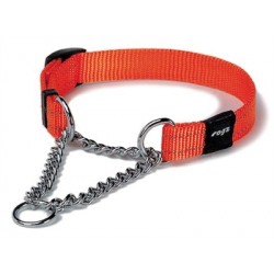Rogz For Dogs Snake Choker Oranje 16 MMX32-44 CM