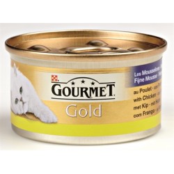 Gourmet Gold Fijne Mousse Kip 85 GR (24 stuks)