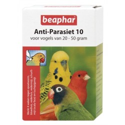 Beaphar Anti-Parasiet 10 Vogel (20-50Gr) 2 PIP