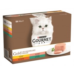 Gourmet Gold 12-Pack Fijne Mousse 12X85 GR
