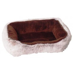 Merkloos Divan Hamster Bed Pluche Bruin 30X20X8CM