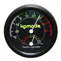 Komodo Thermometer/Hygrometer Analoog 8 CM