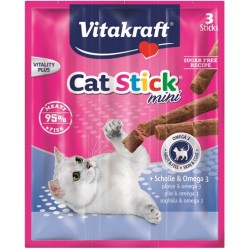 Vitakraft Cat-Stick Mini Schol / Omega 3 3 ST