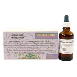 World Of Herbs Fytotherapie Bronchisan Kennelhoest 50 ML