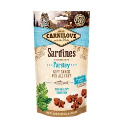 Carnilove Soft Snack Sardines / Peterselie 50 GR